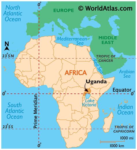 uganda world map.